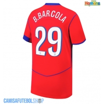 Camisa de time de futebol Paris Saint-Germain Bradley Barcola #29 Replicas 3º Equipamento 2025-26 Manga Curta